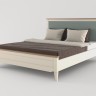 Кровать "Римини" с каретной стяжкой