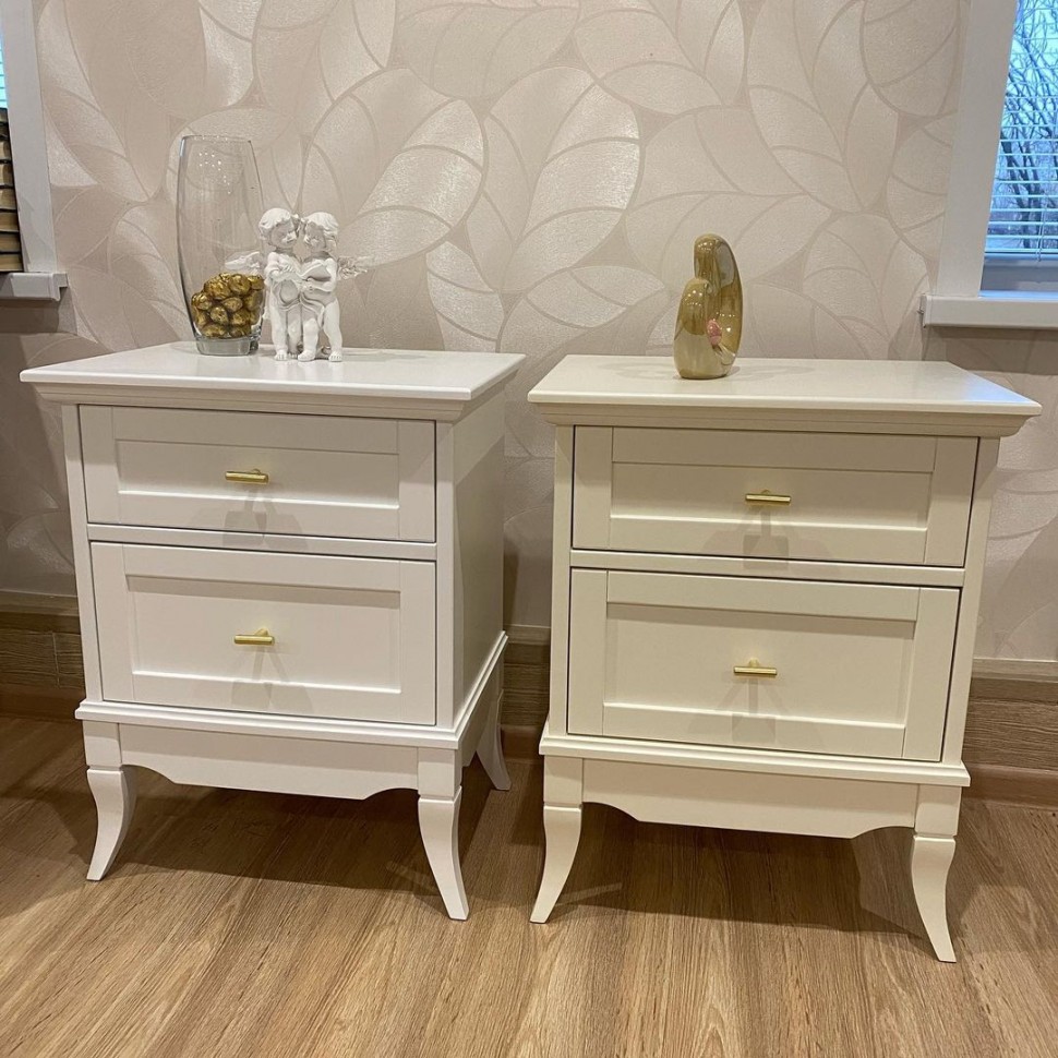 Тумбочка "Римини" 2 ящика Тумбочка "Римини" 2 ящика