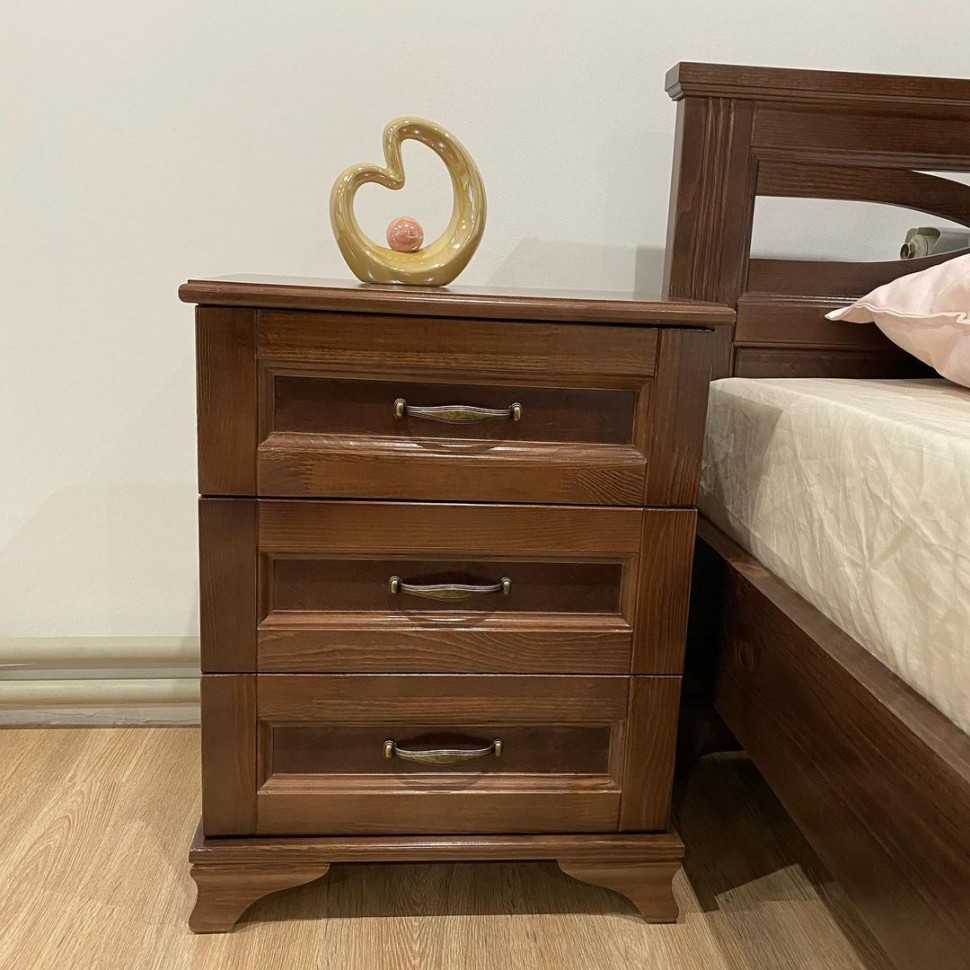 Тумбочка "Лира" 3 ящика Тумбочка "Лира" 3 ящика