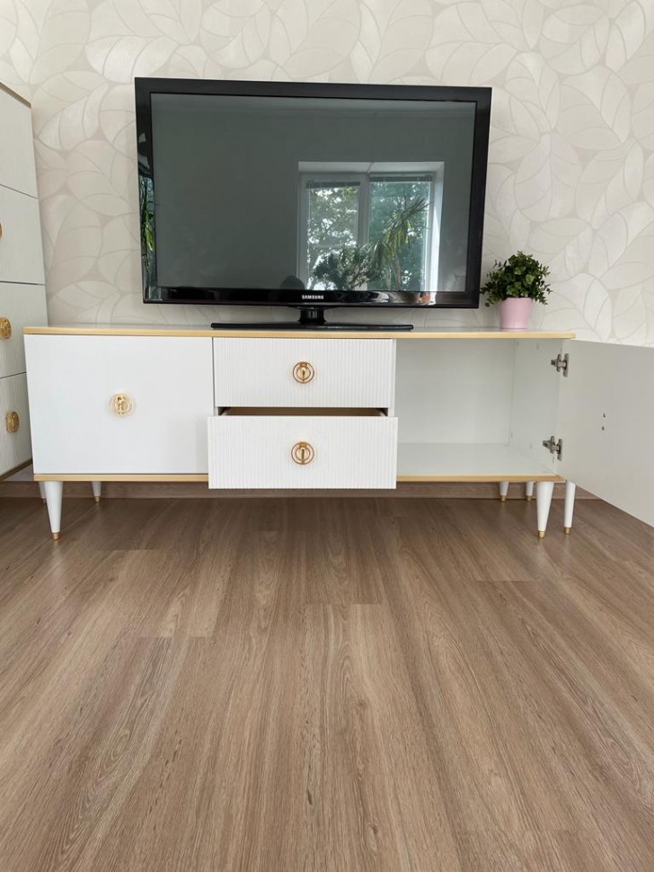 Тумба ТВ Глория 2 ящика + 2 двери