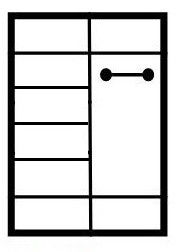 Шкаф "Лирона" 2-х створчатый Шкаф "Лирона" 2-х створчатый